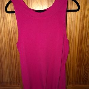 Dressbarn- Cowlneck rose colored she'll, size 1X